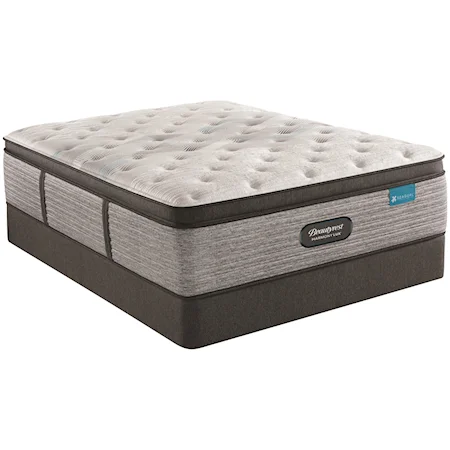 Queen 15 3/4" Medium PT Mattress Set